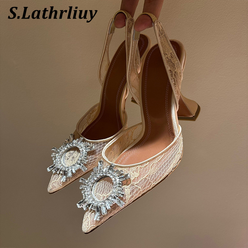 Sandals Rhinestone Flower Poin - Summer Clothing Petite recension och pris