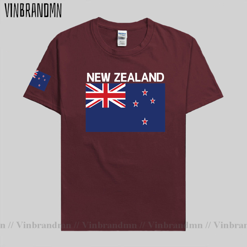 New Zealand Mens T shirt Jerse - Summer Clothing Nz recension och pris